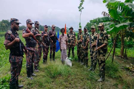 বাংলাদেশীকে পতাকা বৈঠকের মাধ্যমে ফেরত
