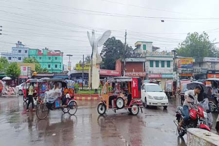 লঘুচাপের প্রভাবে বৃষ্টি