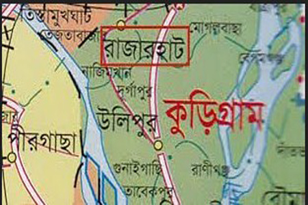 তিস্তা প্রবেশমুখে চেকপোস্ট