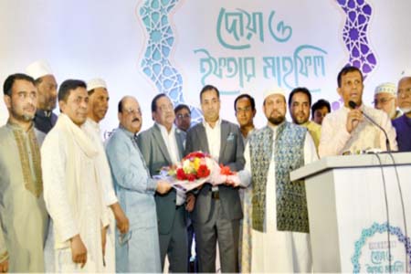 ইফতার মাহফিলে তথ্য ও সম্প্রচার প্রতিমন্ত্রী