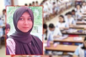 বাবার লাশ বাড়িতে রেখেই পরীক্ষা কেন্দ্রে ঋতু - ফলাফল জিপিএ-৫