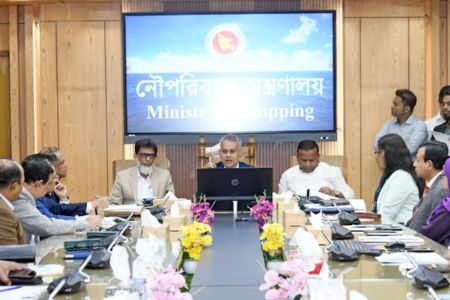 নৌপরিবহন মন্ত্রণালয়ের চলমান প্রকল্পসমূহ নির্দিষ্ট সময়ের মধ্যে সম্পন্ন করার নির্দেশ-নৌপরিবহন মন্ত্রীর