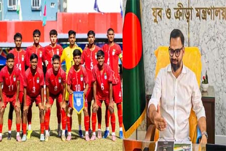 যুব ও ক্রীড়া প্রতিমন্ত্রীর অভিনন্দন