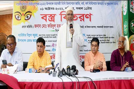 শারদীয় দুর্গোৎসব নিরাপদ ও নির্বিঘ্নে উদ্যাপনে সকল ব্যবস্থা গ্রহণ করা হয়েছে -ধর্ম প্রতিমন্ত্রী