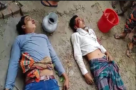 নিয়ন্ত্রন হারিয়ে ধাক্কা