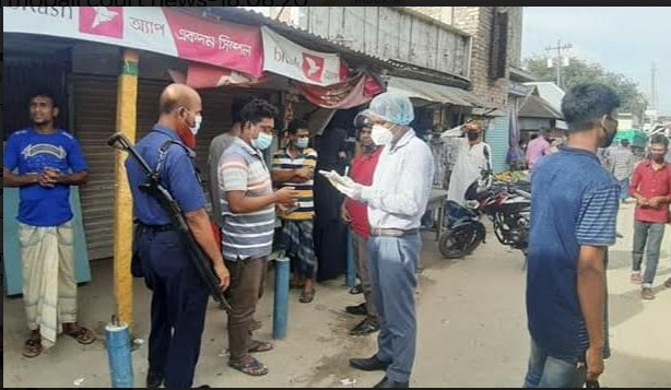সালথায় ১৮ জনকে অর্থদন্ড দিয়েছেন ভ্রাম্যমান আদালত