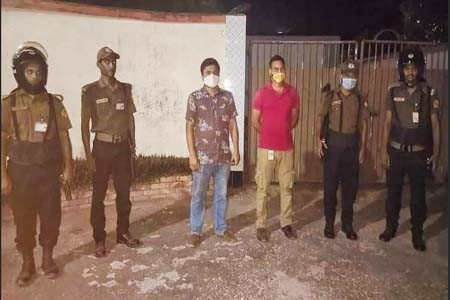 সালথায় ইউএনও’র বাসভবনে আনসার মোতায়েন