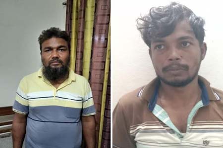 সালথায় কুখ্যাত ডাকাত ফরিদ ও মাসুদ পুলিশের হাতে গ্রেপ্তার