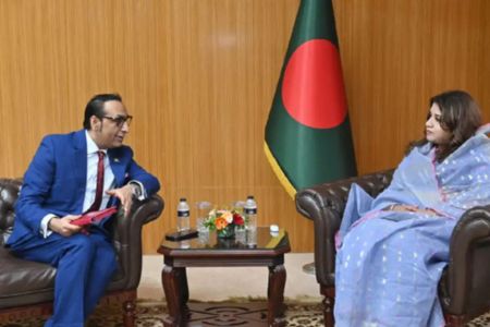 পররাষ্ট্র প্রতিমন্ত্রীর সঙ্গে ওমানের রাষ্ট্রদূতের সাক্ষাৎ