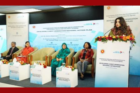 অন্তর্ভুক্তিমূলক ও বাস্তবসম্মত ডব্লিউপিএস কর্মপরিকল্পনার তাগিদ শামা ওবায়েদ ইসলামের