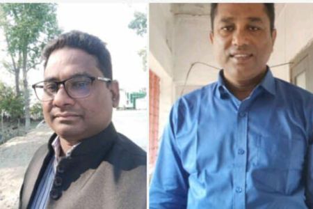 হিন্দু বৌদ্ধ খ্রিস্ট্রান ঐক্য পরিষদ শ্যামনগর পৌর কমিটির সভাপতি শুকদেব ও সম্পাদক শংকর