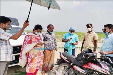 নবীগঞ্জে কুশিয়ারা নদী থেকে অবৈধ বালু উত্তোলনের দায়ে ৫০ হাজার টাকা জরিমানা