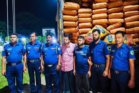 কাভার্ডভ্যান ভর্তি ভারতীয় জিরা জব্দ, আটক ২