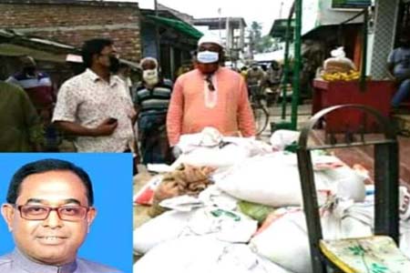 শার্শার গোগা ইউঃয়ের বিলপাড়া গ্রামের ১৫ টি বাড়ী লকডাউন ঘোষনা