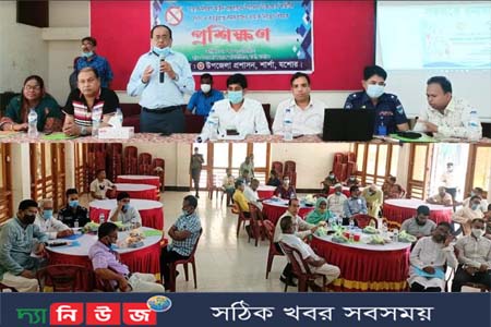 শার্শা’য় তামাক নিয়ন্ত্রণ আইন বাস্তবায়নে উপজেলা টাস্কফোর্স কমিটির প্রশিক্ষণ