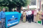 সাতক্ষীরা পৌরসভায় বর্জ্য ব্যবস্থাপনায় ২৫ স্কিপ বিন ও ৪ ভ্যান হস্তান্তর