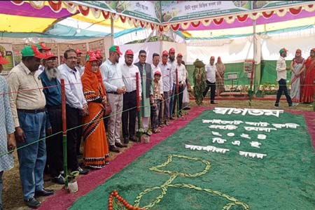 ক্লাইমেট স্মার্ট কৃষি প্রযুক্তি মেলার উদ্বোধন 