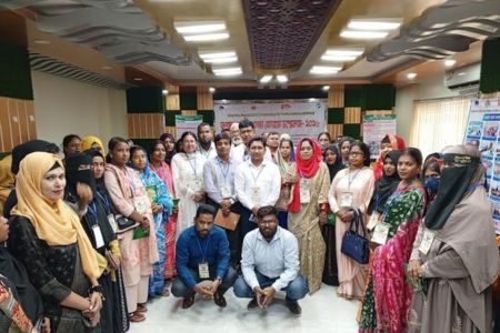 সাতক্ষীরায় তৃণমূল নারী সুরক্ষা ফোরামের সম্মেলন অনুষ্ঠিত