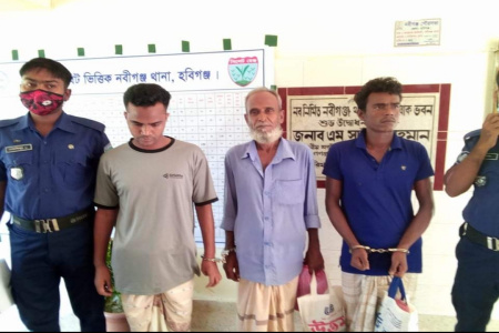 নবীগঞ্জে অপরাধী হয়েও ৯৯৯ কল, অতঃপর নিজেই গ্রেফতার