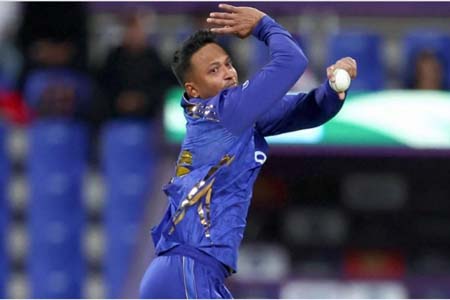 সাকিবের বাইশগজ ছাড়া হওয়ার পরই ফের পথহারা পড়ে এমআই এমিরাটস