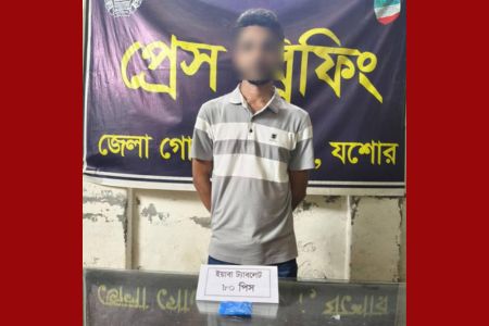 ডিবি পুলিশের অভিযানে ইয়াবা ট্যাবলেটসহ এক মাদক ব্যবসায়ী আটক