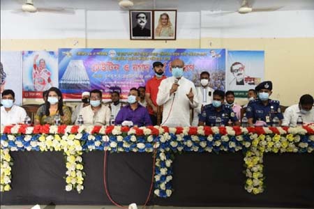 দুর্যোগে রাষ্ট্রের পক্ষ থেকে শেখ হাসিনা সরকার সবকিছুই করবে -শ ম রেজাউল করিম