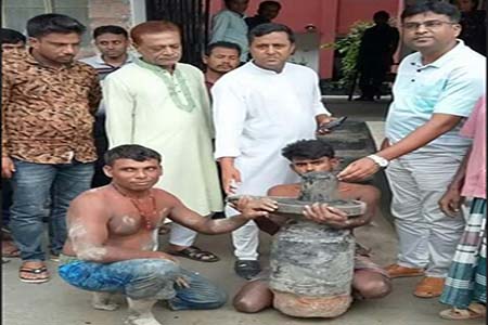 শিবলিঙ্গ মিললো জেলের জালে