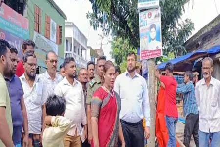 অবৈধ স্থাপনা উচ্ছেদ
