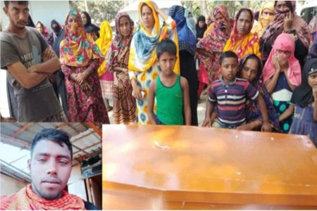 ফিরেছে মালেশিয়ায় নিহত সোহেল রানার লাশ, বাড়ীতে শোকের মাতম