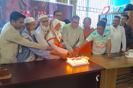 বেনাপোলে সময় টিভির ১৫ তম প্রতিষ্ঠাবার্ষিকী পালিত