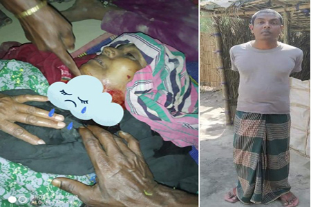 পুত্রের কুড়ালের আঘাতে মা খুন