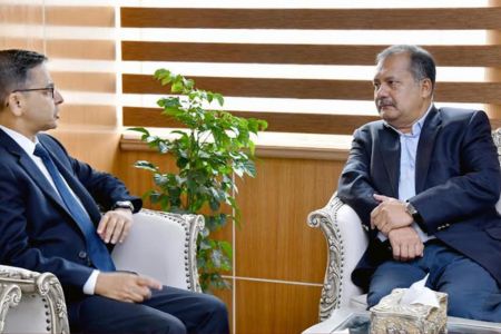 তথ্য ও সম্প্রচার মন্ত্রীর সঙ্গে ভারতীয় হাইকমিশনারের সাক্ষাৎ