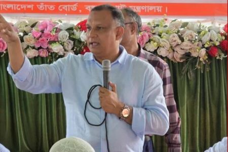 তাঁতশিল্পের উন্নয়ন