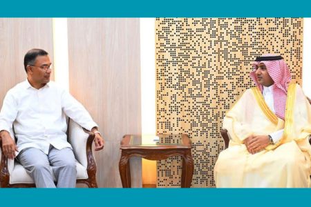 প্রধানমন্ত্রীর সঙ্গে সৌদি রাষ্ট্রদূতের সৌজন্য সাক্ষাৎ