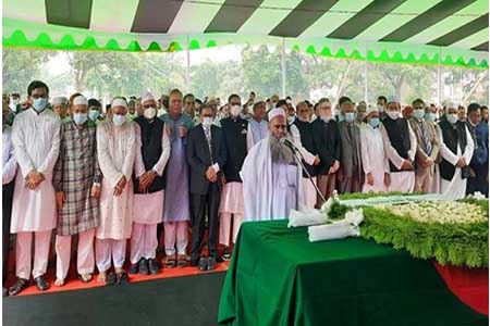 ডেপুটি স্পিকারের প্রথম জানাজা অনুষ্ঠিত