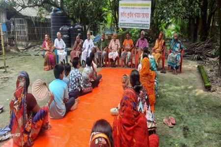 শ্যামনগরে ব্যতিক্রমী নবীন-প্রবীন গল্পের আসর 