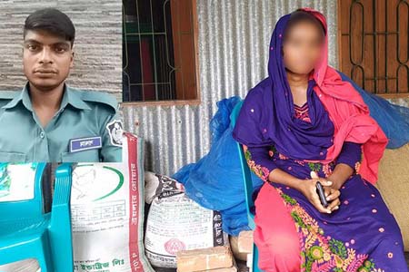 পুলিশের বাড়িতে দু’দিন ধরে বিয়ের দাবীতে কলেজ ছাত্রীর অনশন