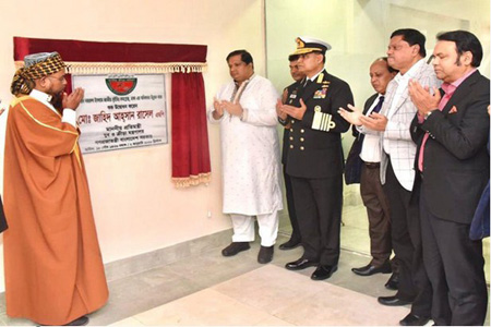 সুইমিং পুলের শুভ উদ্বোধন