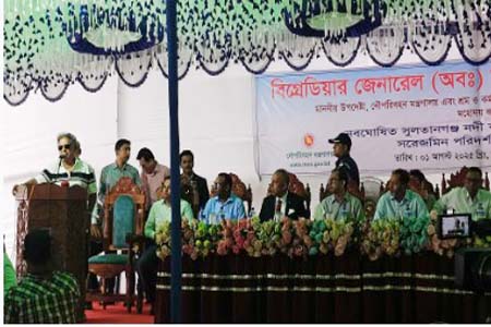 সুলতানগঞ্জ নদীবন্দর ও পোর্ট অব প্রটোকল পরিদর্শন