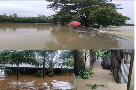 সিলেটে বন্যা পরিস্থিতির অবনতি