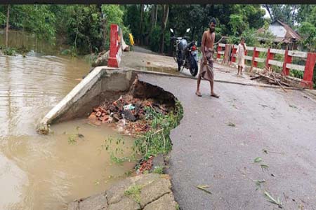 সিলেটে বন্যা পরিস্থিতি