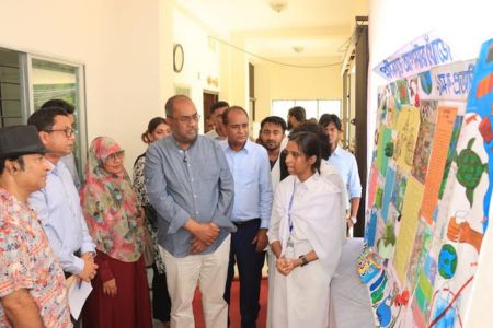 দূষণমুক্ত নগর গড়ার কাজে শিক্ষার্থীদের  সামিল হতে বললেন সিসিক প্রশাসক