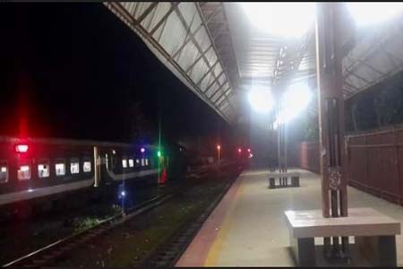 সিলেটে লাইনচ্যুত বগি উদ্ধার