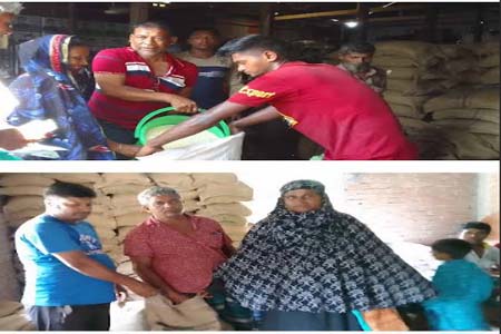 বান্ধব কর্মসূচীর ১৫ টাকা কেজি দরে চাল বিক্রি