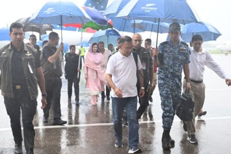 সিলেটে পৌঁছেছেন প্রধানমন্ত্রী তারেক রহমান