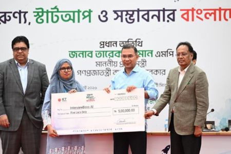 জামানত ছাড়াই ৫ কোটি টাকা ঋণ পাবে তরুণ উদ্যোক্তারা - প্রধানমন্ত্রী