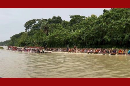 নিরাপত্তা-শঙ্কায় বন্ধ ১২৫ বছরের ঐতিহ্যবাহী তেলজুড়ী নৌকাবাইচ