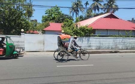 রেকর্ড তাপমাত্রা সিলেটে