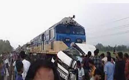 train bus accident