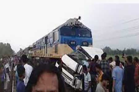 train bus accident